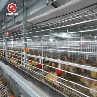 China Hot Galvanized Battery Chicken Cage For Broiler 17 Chicks / Cell factory