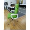 China Mid Century High End Executive Chairs , Green Swivel Desk Chair Tilt / Lock Function factory