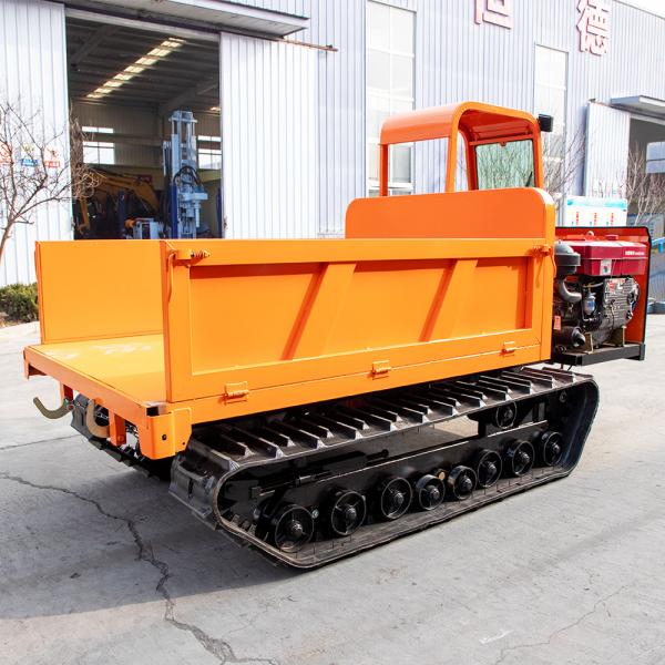 Quality Powerful Mini Crawler Dumper 500kg Tracked Dumper For Small Construction Projects for sale