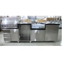 Quality Sliver Color Commercial Kitchen Equipments Gas Grill / 201# Stainless Steel for sale