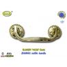 China Burial Metal Casket Handle,H030 zamak coffin handle  Funeral Accessories and Hardware gold color size:19*7.5cm factory