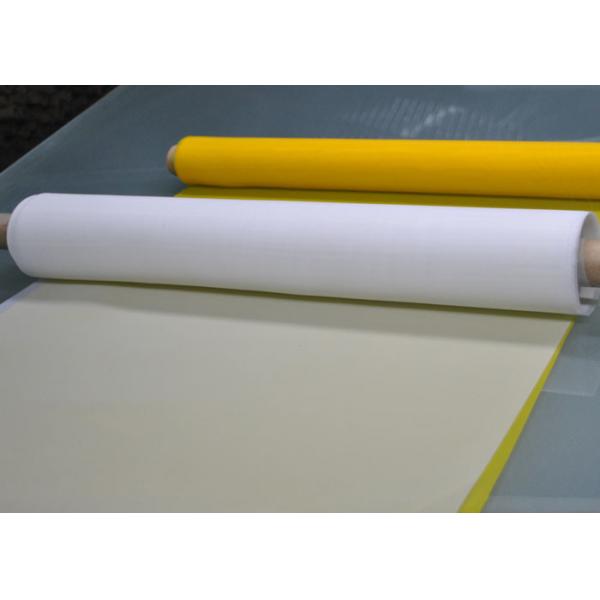 Quality 50 Inch 80T Polyester Screen Printing Mesh For Ceramics Printing , White / for sale