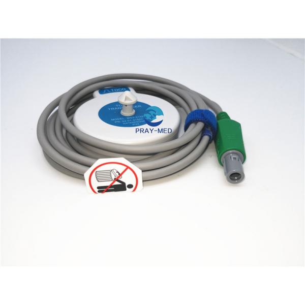 Quality 6 Pin Ultrasound Transducer Probe Edan Cadence II TOCO For F6 / F9 MS3-31527 B for sale
