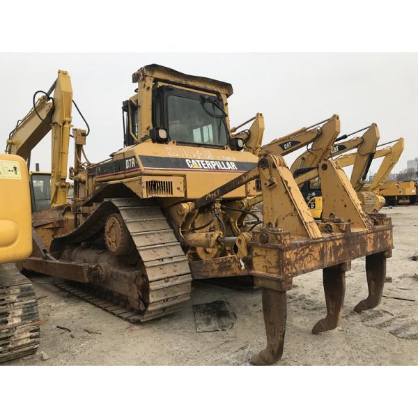 Quality Japan Made Used CAT D7r Bulldozer CAT 3306T Engine 247HP for sale