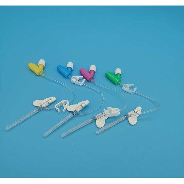 Quality Positive Pressure Y Type Disposable Yellow 24 Iv Cannula For Pediatric Neonatal Infusion for sale