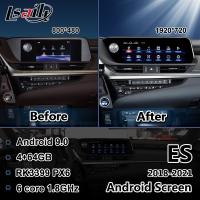 Quality Lsailt 12.3 Inch Lexus Android Auto Screen RK3399 Youtube Carplay Display For for sale