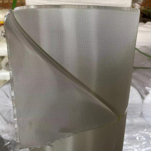 Quality 1mm Fiberglass Woven Fabric White Moisture Resistant for sale