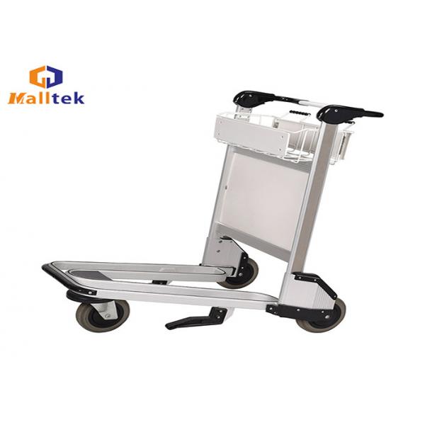 Quality Stainless Steel Airport Luggage Trolley Airport Passenger Baggage Trolleys for sale