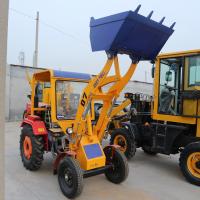 China High Efficiency 400kg Mini Wheel Loader / Earthwork Construction Machinery factory