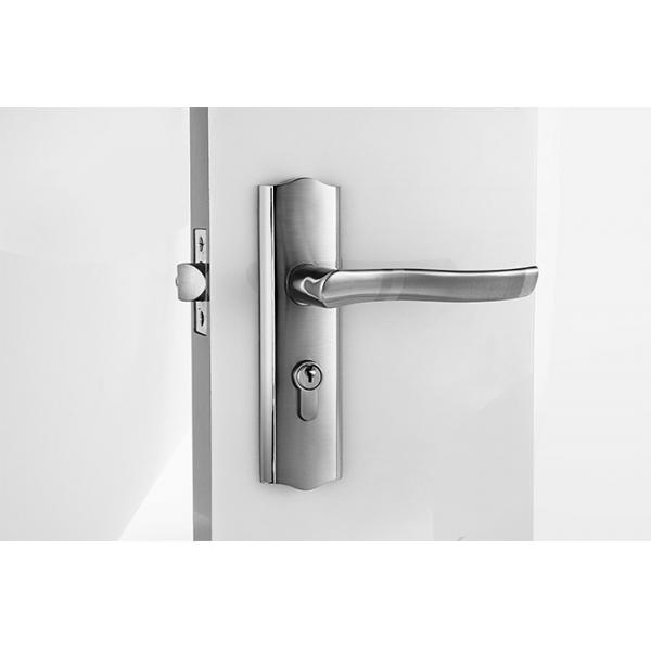 Quality Satin Nickel Mortise Lock Set for Wooden Door 35mm - 70mm Thickness for sale