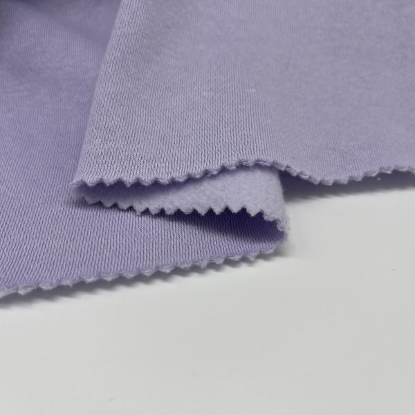 Quality Custom Blend Knitting CVC French Terry Fleece Fabric 240 Gsm French Terry Cloth for sale