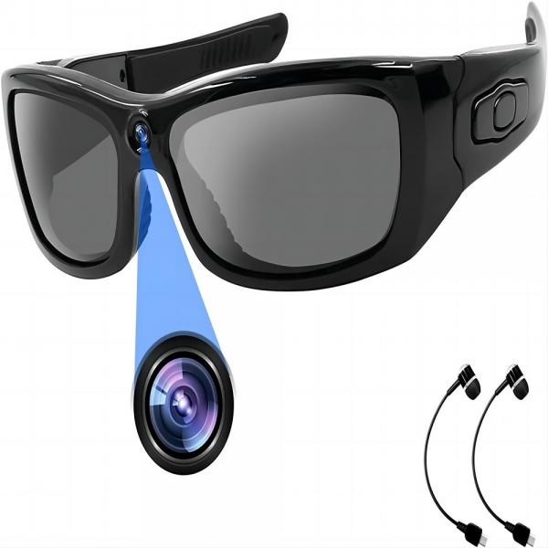 Quality Trail Running Marathon G4F 1080P Bluetooth Sunglasses Camera With Music, Phone Calling for sale