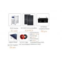 China 3000 Watt On Grid Solar Pv System For Home Industry factory