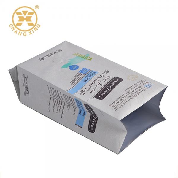 Quality Food Grade AL PE Plastic Coffee Packaging Bags 4 Oz Coffee Bags With Valve for sale