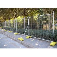 China Electric Galvanized W2.4m Temp Construction Fence factory
