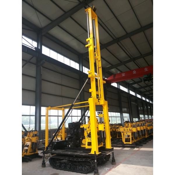 Quality Hydraulic 570r/Min 160m Well Drilling Machine With Air Operated for sale