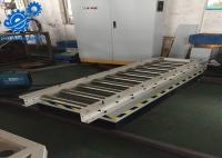 China Carbon Steel Portable Roller Conveyor Systems Automated Without Power factory