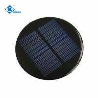 China 0.5W Belief Portable Solar Laptop Charger ZW-R80-S Epoxy Resin Solar Panel 5.5V factory