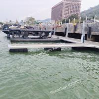 Quality Modular Floating Dock HDPE Modular Pontoon Boat For Sale Marine Floating Dock for sale