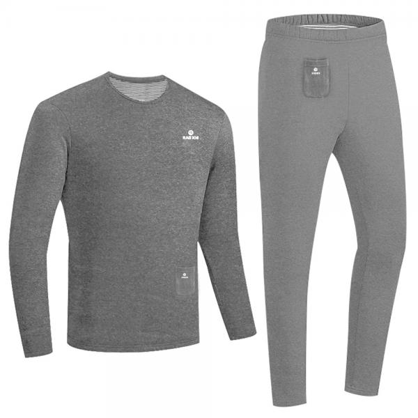 Quality Custom Thermo Underwear Mens Heated Long Johns Set Thermal Underwear for Men for sale
