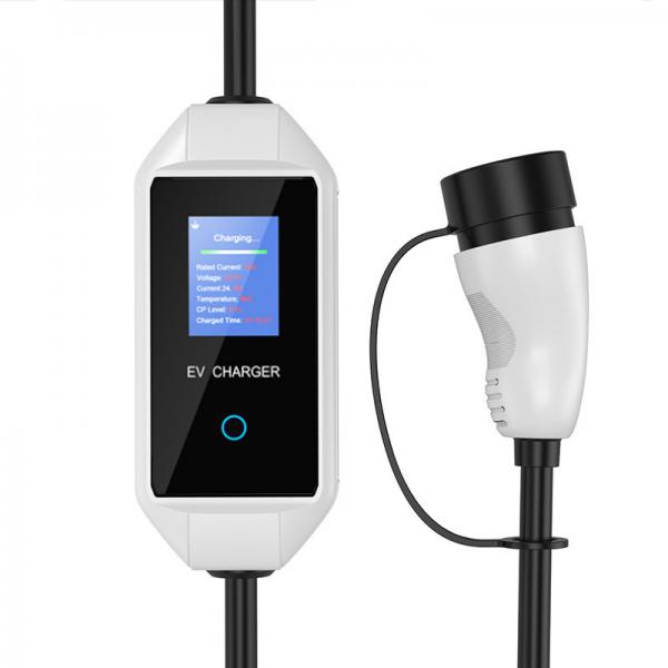 Quality Adjustable Current PC AC EV Chargers Overcurrent Protection for sale