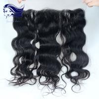 Quality Brazilian Front Lace Human Hair Wigs Front Closures With Bangs Ear To Ear Lace Frontal for sale