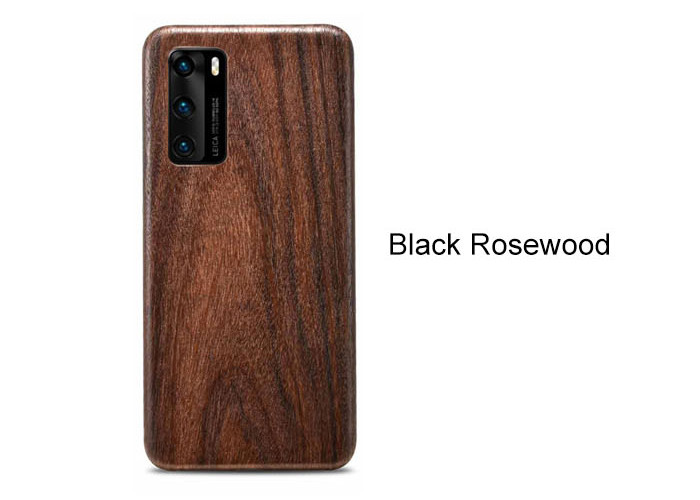 Quality Natural Scratch Resistant Engraved Wooden Phone Case For Huawei P40 for sale