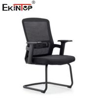 China Washable Mid Back Office Chair With Mesh Material Armrests Cushioned Seat factory