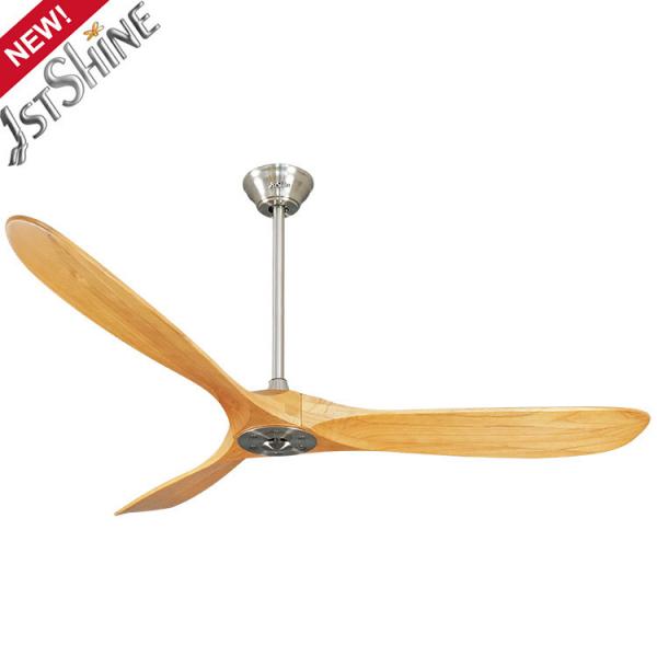 Quality Remote Control Decorative 60 Inch Ceiling Fan Wood Design For Bedroom for sale