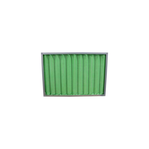 Quality Aluminum Alloy Frame G4 Pleated HVAC Air Filter For Ventilation System for sale