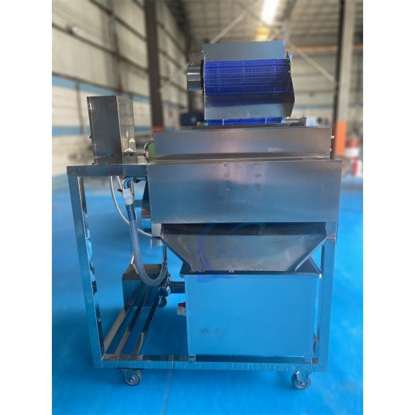 Quality 1500W Stable Fish Processing Plant Equipment , Industrial Shrimp Whisker Separator for sale