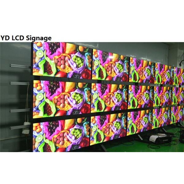 Quality 49'' Multi Display Video Wall , Lightweight Narrow Bezel Video Wall for sale
