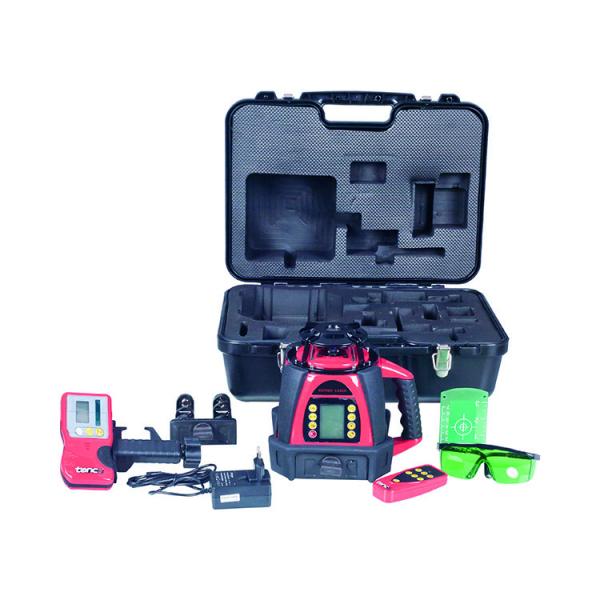 Quality Rotary Self-Leveling LCD Screen Red Beam Line Rotary Laser Level Hand Tools Box for sale