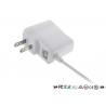 China White Color Wall Mount AC DC Power Adapters 3V 5V 500ma Power Supply Switch Adaptor factory