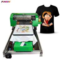 China T-Shirt A3 DTG Printer Digital Textile Printer Polyester Wool Cotton With XP600 factory