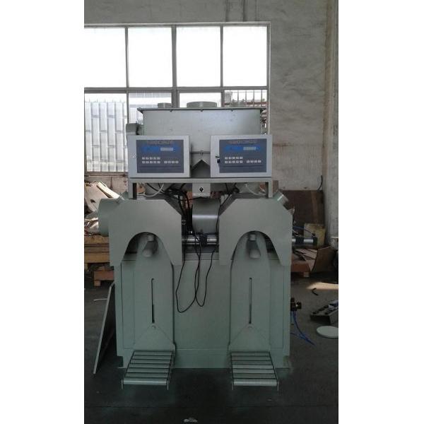 Quality Cement / Clay Dual Spout Valve Bag Filling Machine With Electric Control Cabinet for sale