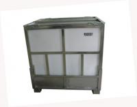 China Steel IBC Containers-Foldable ibc storage container-GLC galvanised container with white PP panel factory