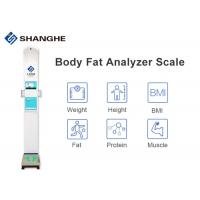 Quality Eletronic Balance Body Composition Analyzer Machine , White Medical Body for sale