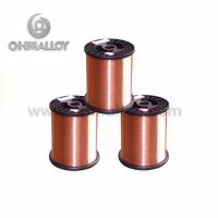China 0.02mm Diameter Insulated Resistance Wire Micro Enameled Copper Wire OEM factory