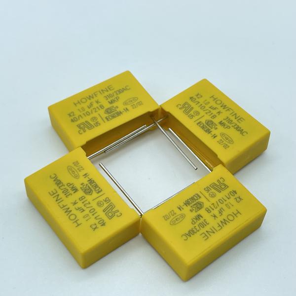 Quality Stable Antirust 1uF Polypropylene Capacitor , Corrosion Resistant MKP X2 Capacitor for sale