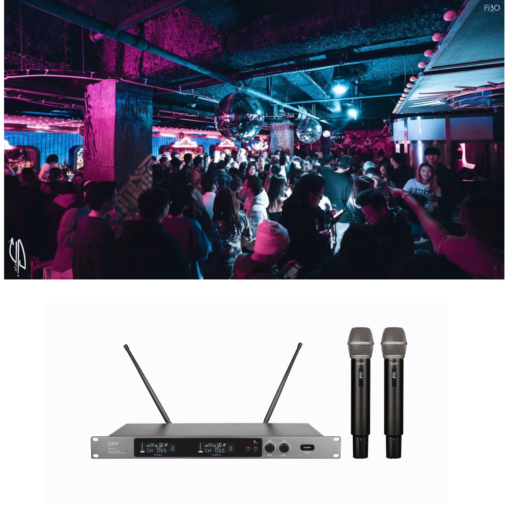 China New Digital 400 Meters Long Distance Sans Fil Cordless System UHF Singing Vocal Dynamic Professional factory