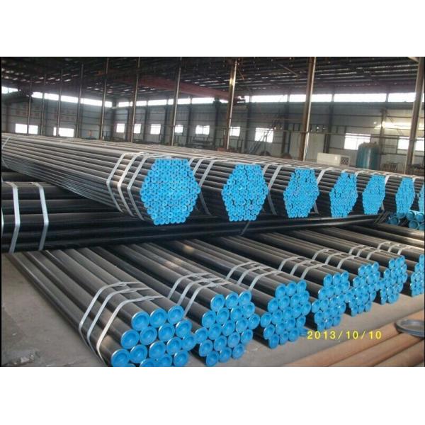 Quality ASTM A106 A53 Seamless Steel Round Pipe / 28 Inch Round Carbon Steel Tube for sale