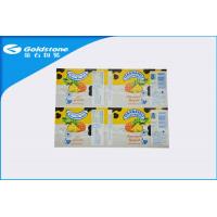 China Self Adhesive Custom Paper Label Stickers For Food Packaging , Glosy Surface factory