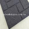 Quality Crossfit safety insulation gym Interlocking flooring mat rubber tile for outdoor for sale