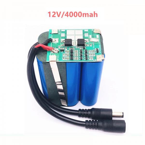 Quality BMS Type Rechargeable Li Ion Battery Pack , 18650 12v Li Ion Battery Pack for sale