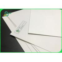China Food Grade 270gsm 460micron Double Sided Nature White food Paperboard Sheets factory