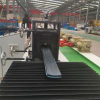China 7.5kw Shutter Door Roll Forming Machine PU Roller Shutter Door Making Machine factory