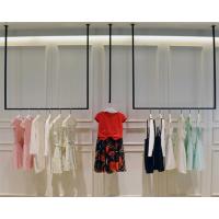 Quality Simple Design Hanging Clothes Display Rack / Retail Clothing Racks 3 Meters for sale