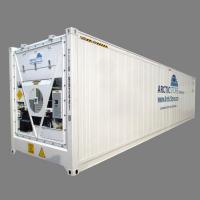 China Galvanized Steel Refrigerated Shipping Container 20' factory