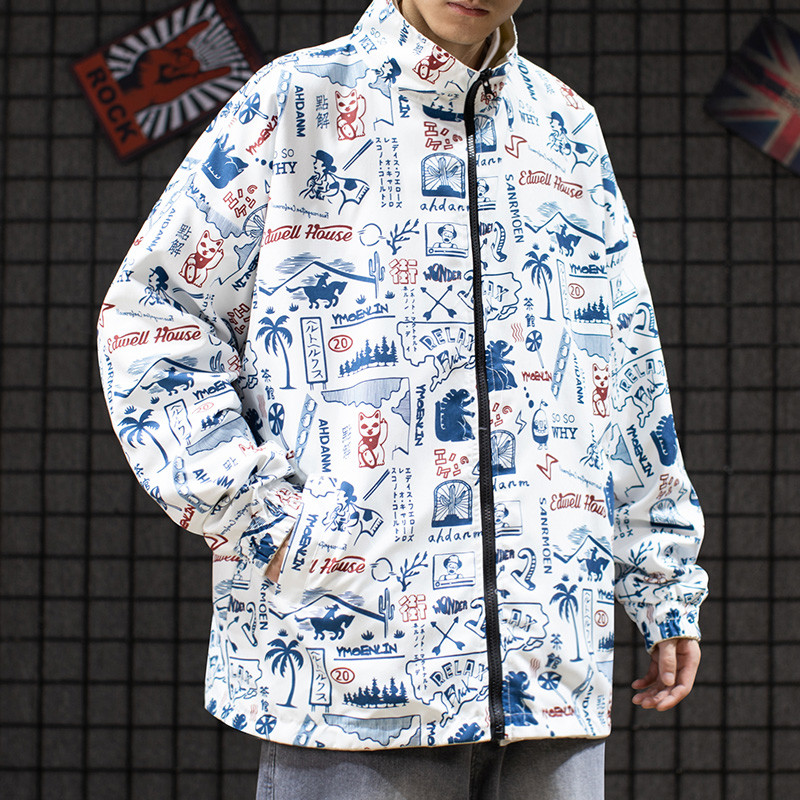 China hip-hop clothing manufacturers OEM ODM 125Gsm-160Gsm Hip Hop Winter Jackets For Men factory